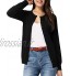GRACE KARIN Femme Chandail Cardigan Coupe Ample à Manches Longues Gilet Femme Pull Casual