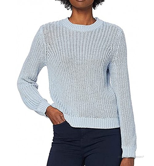 Pieces Pcpetula Ls O-Neck Knit Noos BC Sweater Femme
