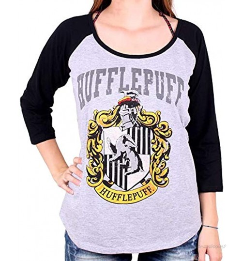 Tshirt Femme Harry Potter Hufflepuff School