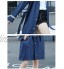 YQQMC Femme imperméable imperméable Coupe-Vent Coupe-Vent léger Veste de Pluie léger Réutilisable Color : Dark Blue Size : M