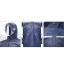 YQQMC Veste de Pluie pour Hommes et Femmes avec Capuche imperméable imperméable Active Longue imperméable imperméable Réutilisable Color : Royal Blue Size : XX-Large
