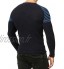 Redbridge Pull tricoté pour Homme Chandail en Tricot Design Striped Shoulder