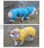 PetPhindU Corgi Raincoat Dog Raincoat Quatre-Jambes Full Body Raincoat Chien Poncho Transparent Chapeau Raincoat Légère Poncho pour Corgi