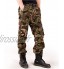 DaiHan Homme Adultes Combat Pantalons Treillis Militaire Cargo Pantalon de Travail Multi Poches Coton Camouflage en Vrac Loisir