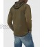 Gianni Kavanagh Army Green Core Elastic Hoodie Jacket Sweatshirt à Capuche Homme