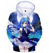 HAOSHENG Femme Homme 3D Anime Fairy Tail Sweats à Capuche Loisirs Animation Natsu Lucy Erza Cosplay Pull à Capuche