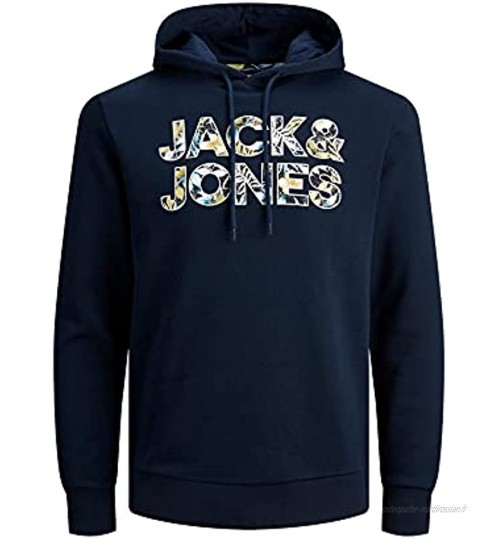 Jack & Jones Jjfleur Sweat Hood Sweatshirt Capuche Homme