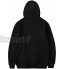 OLIPHEE Sweater Homme Hunter&Hunter Capuche Pull Occasionnel Hoodies Couple Manches Longues