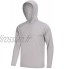 TACVASEN Hommes Sweats à Capuche UPF 50+ Protection Solaire T-Shirt à Manches Longues Sweats à Capuche à Séchage Rapide D'extérieur Chemise