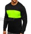 BOLF Homme Sweat-Shirt Sweat Manches Longues Temps Libre Sport Fitness Outdoor Basic Casual Style Mix 1A1