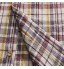 Chemises à Manches Courtes pour Hommes Coton imprimé à Carreaux Léger Respirant Coupe décontractée Chemises à col Rabattu boutonnées