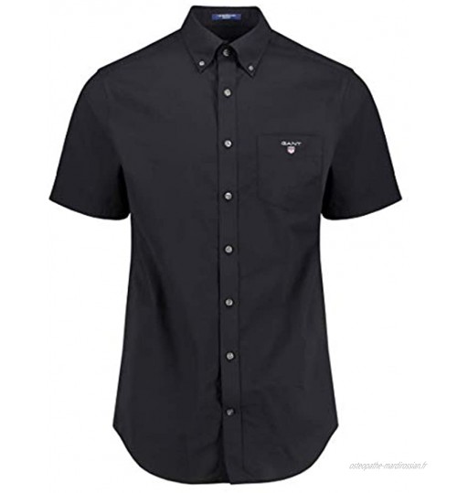 GANT The Broadcloth Reg SS BD Chemise Casual Homme