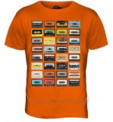 Candymix Cassettes Audio Retro T-Shirt Homme