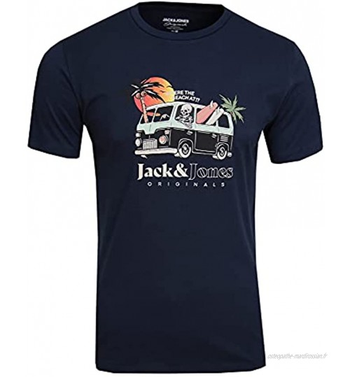 Jack & Jones Bunny Head T-shirt Col ras du cou Manches courtes Homme