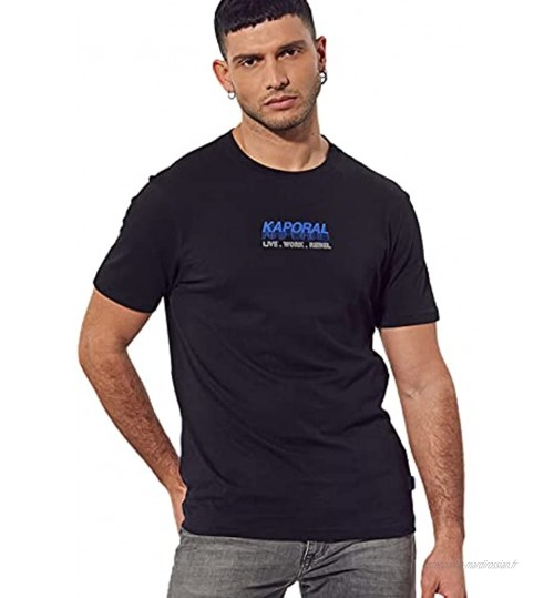 Kaporal T-Shirt régular Homme avec imprimé en 100% Coton Bio Dekus Homme