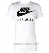 Nike Air Max T-shirt pour homme Bleu roi Coupe athlétique