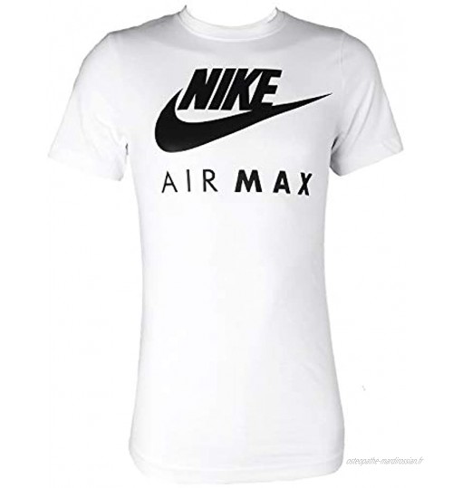 Nike Air Max T-shirt pour homme Bleu roi Coupe athlétique