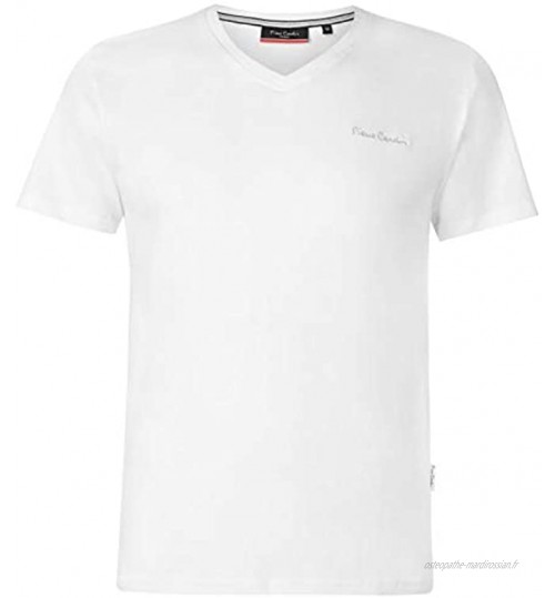 Pierre Cardin Hommes T-Shirt avec Col en V