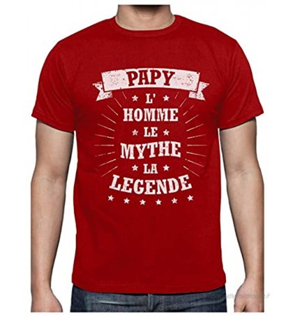 Tee Shirt Papy La Legende Tee Shirt Super Papy t Shirt Grand Pere T-Shirt Homme