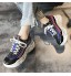 Femmes Bout Rond Sneakers À Lacets Plateforme Tennis Chaussures Mixte Couleur PU Cuir Maille Muffin Chaussures Casual Confortable Flats