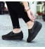 Femmes Maille Mocassins Paresseux Plateforme Respirante Chaussures Muffins Casual Slip on Thick Bottom Botters Sport en Plein Air Marche Courir Fitness Sneakers