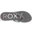 Roxy Women's Vista Flip-Flop Sandal Grey 211 Exc 8
