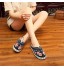 GaYouny Chaussures brodées Floral Femmes brodées Femmes Plats Espadrilles Pantoufles rétro Japonais Style Dames Proches de mulette d'été Color : Red Size : 37 EU