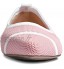 Feversole Women's Woven Fashion Breathable Pointed Knit Flat Shoes Bout Pointu Chaussures Plates en Maille Respirante à la Mode pour Femmes