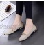 Overdose Ballerines Chaussures Plats Femme Mocassins Pointure Suede Casual Toe Slip-on Flat Shoes