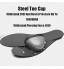 BYYDYSRFLO Bottes de sécurité pour Hommes Léger Respirant Preuve de Perforation Embout en Acier Chaussure de Construction Industrielle Black-Label 39 EU38.5 US6.5 UK6