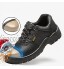 BYYDYSRFLO Bottes de sécurité pour Hommes Léger Respirant Preuve de Perforation Embout en Acier Chaussure de Construction Industrielle Black-Label 39 EU38.5 US6.5 UK6