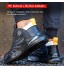 KUXUAN Chaussures de Sécurité pour Hommes Baskets à Embouts en Acier Chaussures de Travail Légères Respirantes de Protection pour Le Travail Baskets Industrielles,Yellow-44EU