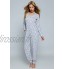S& SENSIS Pyjama Salopette Combinaison Femme en Coton. Fabriqué dans l'UE.
