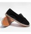 Chaussures Décontractées en Tissu pour Hommes Femmes Chaussures en Toile Chaussures d'arts Martiaux Chinois Traditionnels Tai Chi Semelles en Caoutchouc,Black-43EU