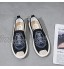 Espadrilles pour Hommes de Style Chinois sans Lacet Chaussures décontractées Basses résistantes à l'usure Semelle de Corde Plate Chaussures en Toile Respirantes