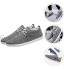 Holibanna Hommes Toile Chaussures Casual Sneaker Chaussures à Lacets Classique Marche Chaussures Travail Chaussures