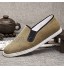 XTZLTY Chaussures De Kung Fu pour Hommes Chaussures De Tai Chi Traditionnelles Chinoises Toile Vieilles Chaussures De Pékin Semelle en Caoutchouc Chaussures De Marche