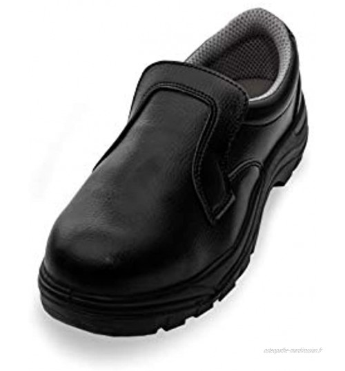 Chaussures de cuisine anti-bonheur S2 SRC noir ou blanc