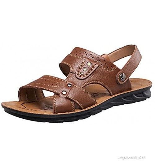Icegrey Hommes Sandales Ouvertes Tongs De Plage Chaussons Antiderapant