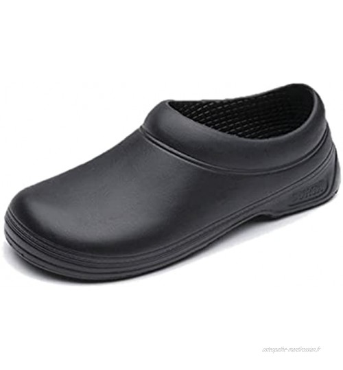 N\C Chaussures de Travail de sécurité Professionnelles résistantes à l'huile imperméables et antidérapantes pour Hommes et Femmes
