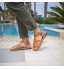 Emmanuela Sandales en cuir de pêcheur pour hommes sandales pour hommes grecques de haute qualité avec ceinture à boucle réglable chaussures d'été avec des sangles pour hommes