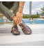 Emmanuela Sandales grecques antiques confortables pour hommes sandales en cuir semi-semées rembourrées chaussures d'été réglables de haute qualité avec boucle