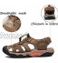 VTASQ Sandales Homme Summer Respirantes Outdoor Sandales de Marche Chaussures de Trekking Sports Plage Bout Fermé de Marche Chaussures de Trekking