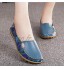 Mocassins Cuir Loafers Bateau Chaussures Plates pour Femme,Alaso Pas Cher Femmes Casual Confort Chaussures de Conduite Doux Sandales