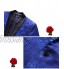Costume d’Affaires pour Hommes 5 pièces One Button Couleur Florale Party Blazer Vest Pants Set avec Cravate et Ceinture