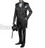 George Costume Homme Hommes Parti Costume 3 pièces Veste +Gilet + Pantalon 007
