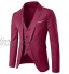 ITISME Blazer Hommes Business Costume 3 Pièces Mariage Grande Taille Jacket Ensemble Affaires Slim Fit