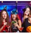 Pomrone Halloween Sorcière Feutre Chapeau Pointu Rétro Assistant Cap Party Costume Props Halloween Party Decor