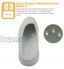 AXGM Pantolettes Chaussures de Plage pour Homme Taille Maille Motif Cercle Arc-en-Ciel imprimé 3D pour Homme Chaussures décontractées