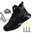 Antidérapante Respirante Baskets de Sécurité,Travail Chantiers Industrie Sneakers Protection Embout en Acier Basket de Sports Trekking,▁